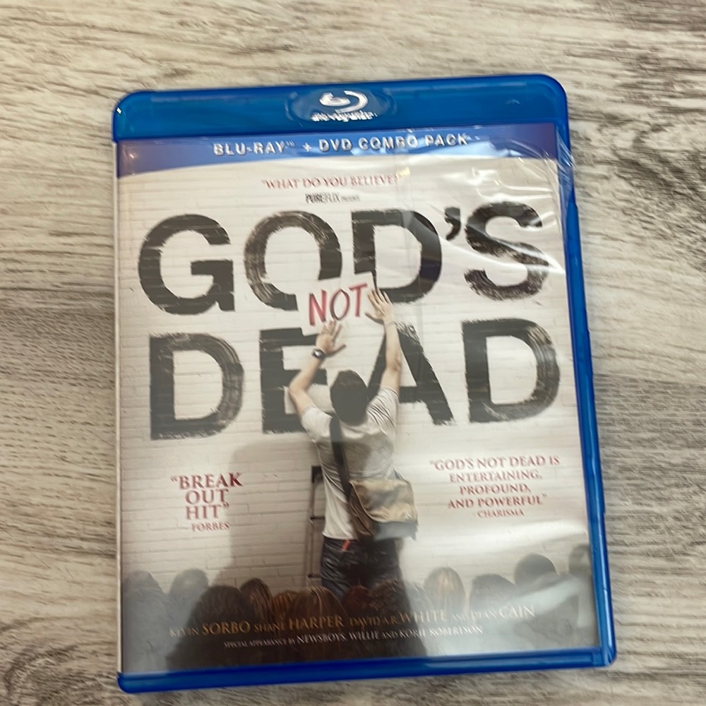 God's Not Dead 2014 Movie Blu-Ray Adventure Comedy Drama PG 1h 53m